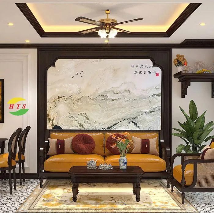 tranh đá sơn thủy chưa đèn